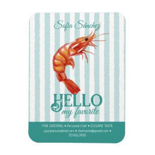 Magnet Flexible Aimants de carte de visite chef professionnel