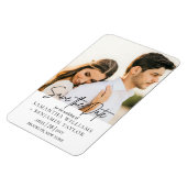 Magnet Flexible Aimants de mise en vente de date simple et minimal (Côté Gauche)