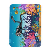 Magnet Flexible Aimants de Scuba (Vertical)