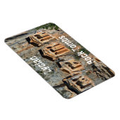 Magnet Flexible Aimants de Tombeaux de Roches Lyciennes (Côté Droit)