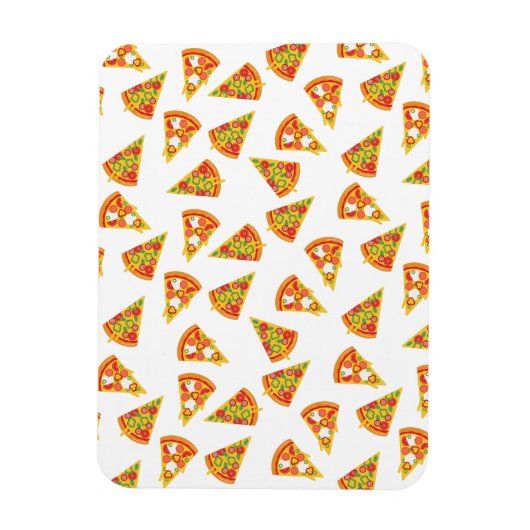 Magnet Flexible Aime la pizza   (Vertical)