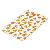 Magnet Flexible Aime la pizza   (Côté Gauche)