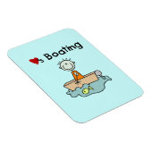 Magnet Flexible Aime le bateau (Côté Droit)