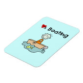 Magnet Flexible Aime le bateau (Côté Gauche)