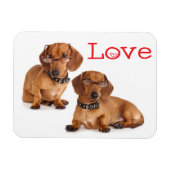 Magnet Flexible Aimer Dachshund Chien Chien Chien Chien Chien Aima (Horizontal)