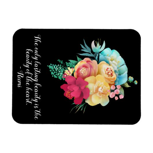 Magnet Flexible Aimer Durable Bouquet Rumi Citation (Horizontal)