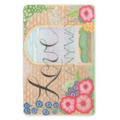 Magnet Flexible Aimer N'Importe Quelle Manière (Floral) Aimant fle (Vertical)