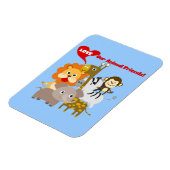 Magnet Flexible Aimez nos amis animaux (Côté Gauche)