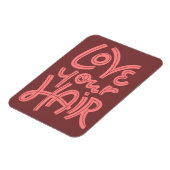 Magnet Flexible Aimez vos cheveux (Côté Gauche)