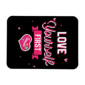 Magnet Flexible Aimez-vous d'abord (Horizontal)