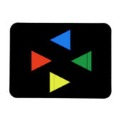 Magnet Flexible Air Fire Water Earth (Horizontal)