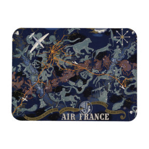 Magnet Flexible Air France : De nuit et de jour dans tous les ciel