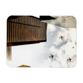 Magnet Flexible Airplanes flying (Horizontal)