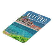 Magnet Flexible Ajaccio Photo Vintage (Côté Gauche)