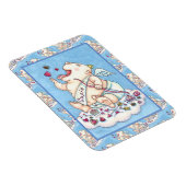 MAGNET FLEXIBLE AJOUTÉ À L'AMOUR BÉBÉ FUNNY CUPID, CHOCOLATE CANDY (Côté Droit)