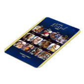 Magnet Flexible Ajouter Photos Blessé Année Bleu Aimant Flexible (Côté Gauche)