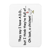 Magnet Flexible AJOUTER plein de poulets (Vertical)