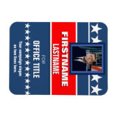 Magnet Flexible Ajouter une campagne politique (Horizontal)