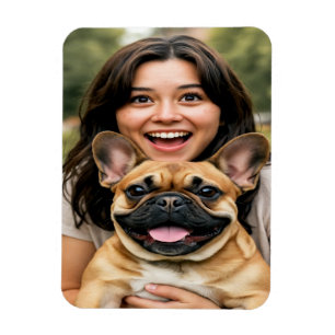 Magnet Flexible Ajouter une photo de Bouledogue Français Personnal