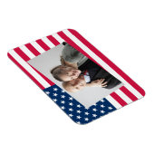 Magnet Flexible Ajouter Vos Photos American Flag Patriotic (Côté Droit)
