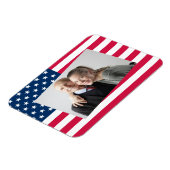 Magnet Flexible Ajouter Vos Photos American Flag Patriotic (Côté Gauche)