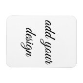 Magnet Flexible ajouter votre conception (Horizontal)