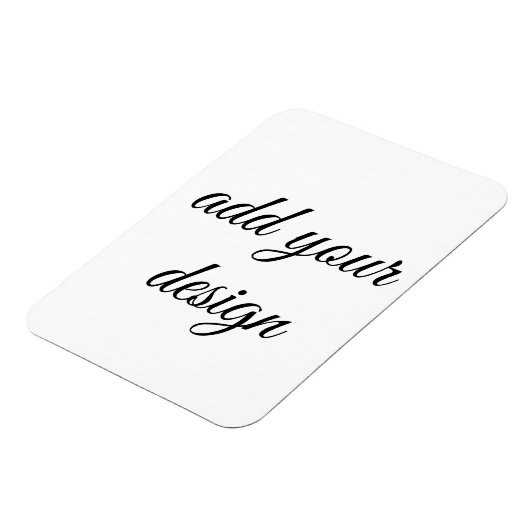 Magnet Flexible ajouter votre conception (Côté Gauche)