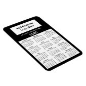 Magnet Flexible Ajouter votre logo à ce calendrier personnalisé 20 (Côté Droit)