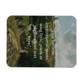 Magnet Flexible Ajouter votre propre devis Cottagecore Vintage (Horizontal)