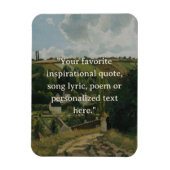 Magnet Flexible Ajouter votre propre devis Cottagecore Vintage (Vertical)