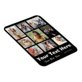 Magnet Flexible Ajoutez 9 photos et votre légende préférée (Côté Droit)