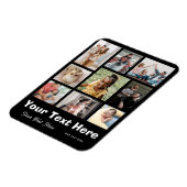 Magnet Flexible Ajoutez 9 photos et votre légende préférée (Côté Gauche)