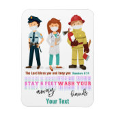 Magnet Flexible Ajoutez Votre Aimant De Texte (Vertical)