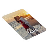 Magnet Flexible Ajoutez votre propre photo d'amour romantique (Côté Droit)