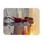 Magnet Flexible Ajoutez votre propre photo d'amour romantique (Horizontal)