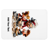 Magnet Flexible Ajoutez votre texte (Horizontal)