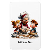 Magnet Flexible Ajoutez votre texte (Vertical)