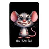 Magnet Flexible Ajoutez votre texte (Vertical)
