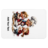 Magnet Flexible Ajoutez votre texte (Horizontal)