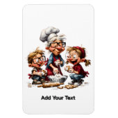 Magnet Flexible Ajoutez votre texte (Vertical)