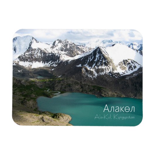 Magnet Flexible Ala-Kul - Kirgisistan (Horizontal)