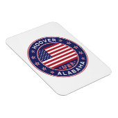 Magnet Flexible Alabama, Hoover (Côté Droit)