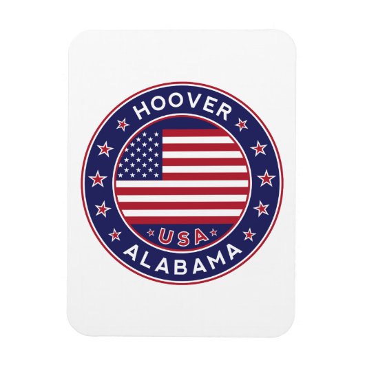 Magnet Flexible Alabama, Hoover (Vertical)