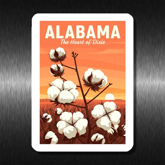 Magnet Flexible Alabama vintage