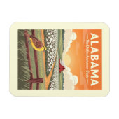 Magnet Flexible Alabama vintage (Horizontal)