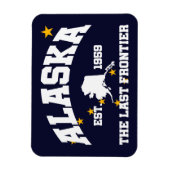 Magnet Flexible Alaska, La Dernière Frontière (Vertical)