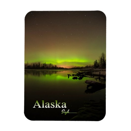 Magnet Flexible Alaska Sigh.... (Vertical)
