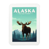 Magnet Flexible Alaska vintage (Vertical)