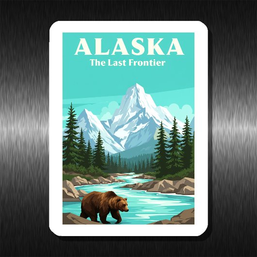 Magnet Flexible Alaska vintage
