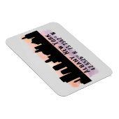 Magnet Flexible Albany NY City Skyline (Côté Droit)